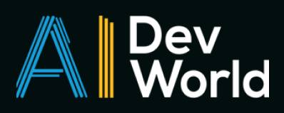 AI DevWorld - World's Largest AI Conference & Expo. Santa Clara, CA