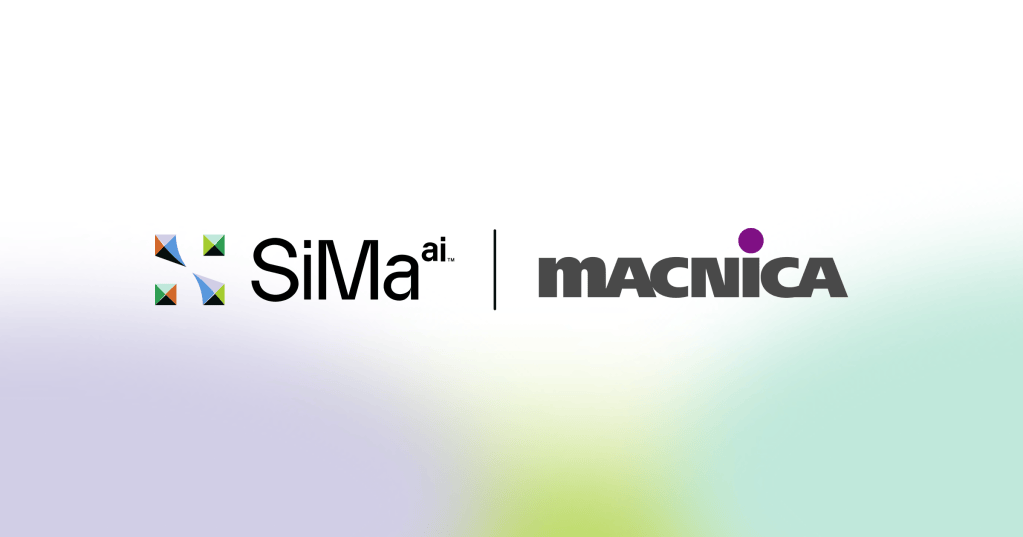SiMa.ai and Macnica co-branded lockup.