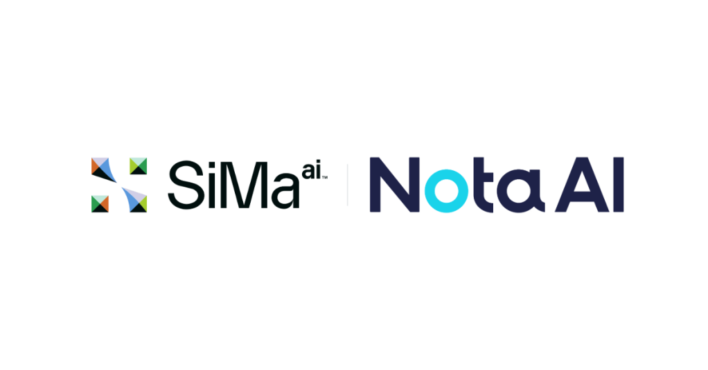 Nota AI and SiMa.ai Sign Strategic Partnership for Physical AI Technology Collaboration